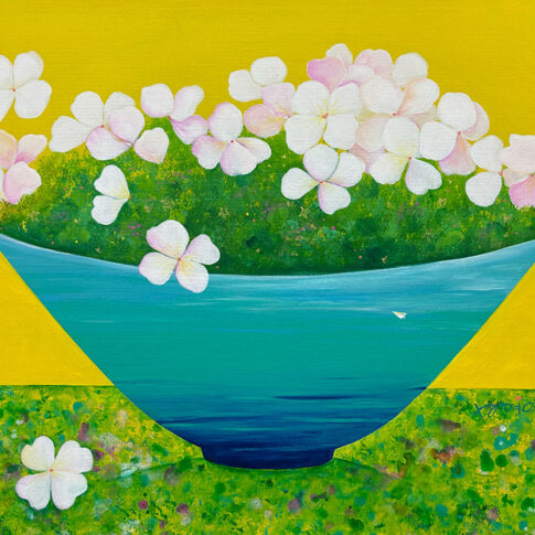 Park Haekyoung, Song of dreams, 53x72.2cm, Acrylic on canvas, 2024