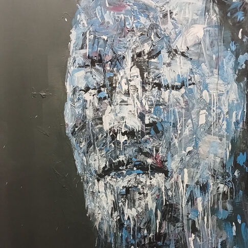 송동영, 존재의 흐름, 116.8 x 91cm, Mixed media on canvas, 2024