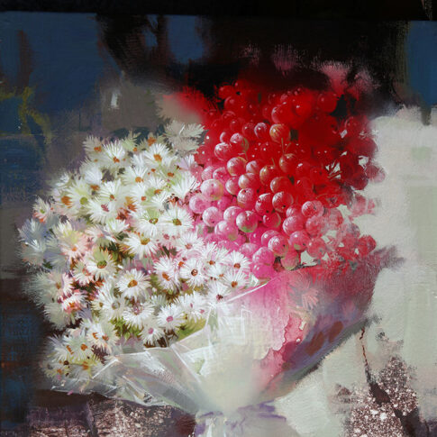 Tran Thi Nga, For you, 60.6x50cm, acrylic on canvas, 2024