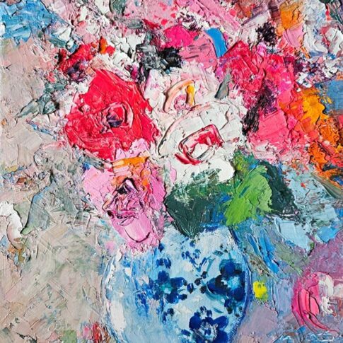 이지화, 나의 노래, 33.4×24.2cm, oil on canvas, 2024