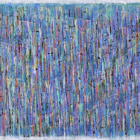 함영순, 대숲바람, 53.0×45.5cm, acrylic on canvas, 2024