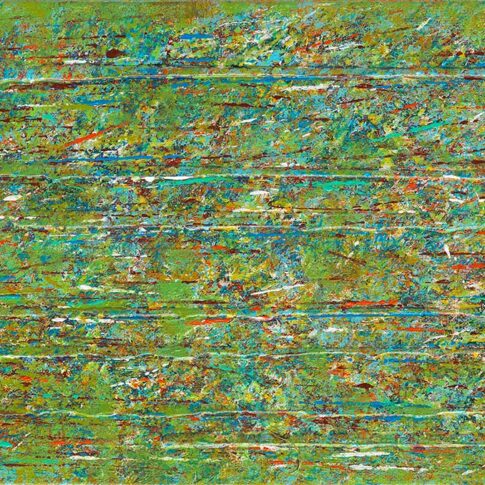 한남순, 숲, 40.9×31.8cm, acrylic on canvas, 2024