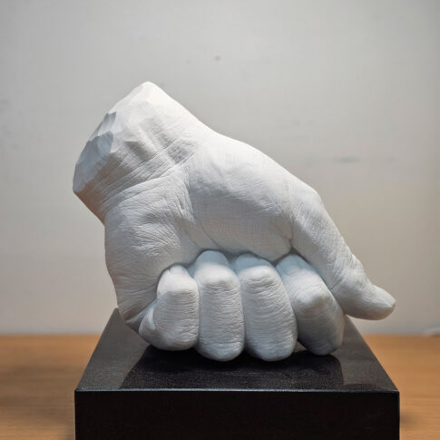 박형오, 나의 왼손, 27×26×15cm, Marbe, 2024