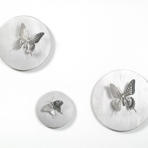 이병선, Good luck!!, 90×60×25cm, Stainless steel, 2023