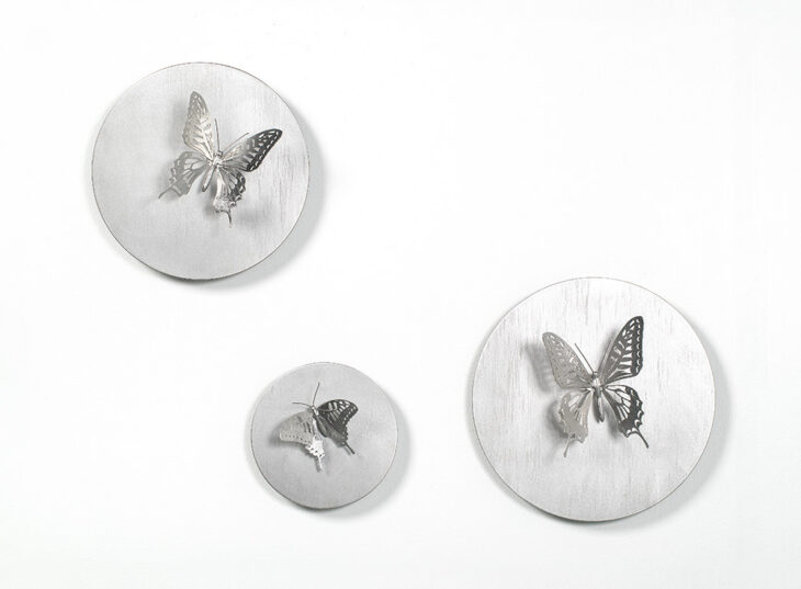 이병선, Good luck!!, 90×60×25cm, Stainless steel, 2023