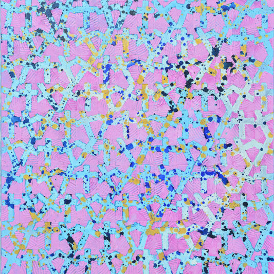 박엘, 빛의 노래, 100×72cm, mixed media, 2023