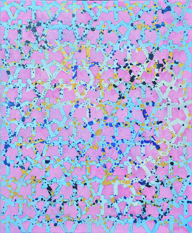 박엘, 빛의 노래, 100×72cm, mixed media, 2023