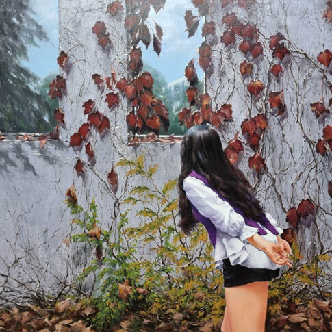 박은숙, 회상, 162.2×130.3cm, Oil on canvas, 2023