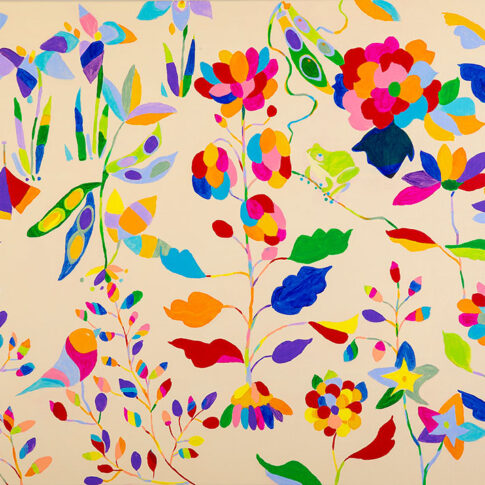 오수경, 순례자, (65×91cm), Acrylic on canvas, 2023