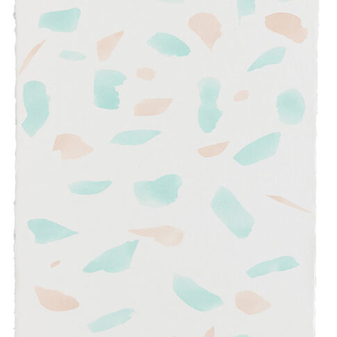 이영실,그대로, 45.8 x 53cm, 한지에 채색, 2021