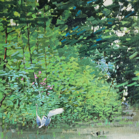 이석중, 삶-휴, 60.5x45.5cm, oil on canvas, 2024