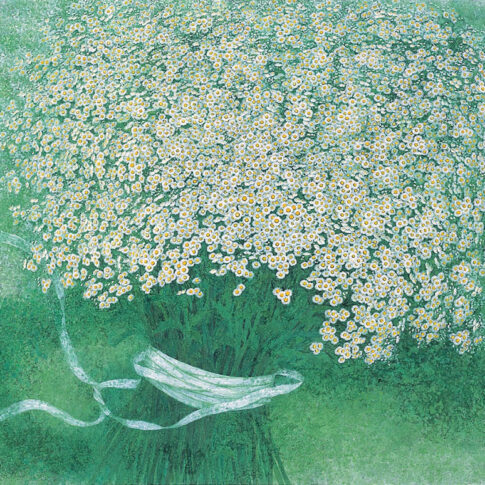 Jang Yongrim, Ask after the wind, 145×112m, a color on korean paper, 2007