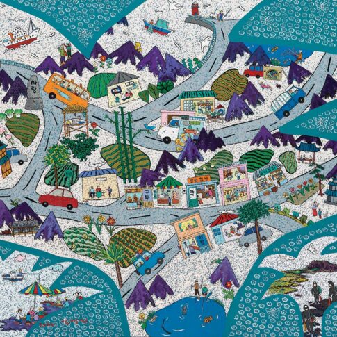 Kim Young hwa, Lets go, 162×130cm Oil on canvas, 2024