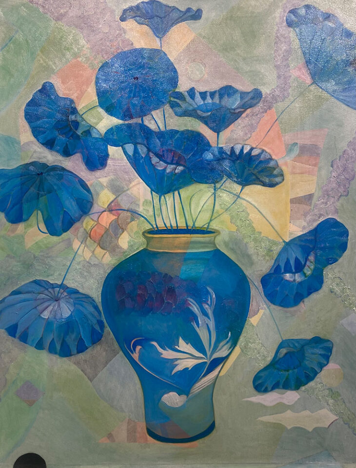 김민, 진심이 닿는 순간, 116.8×91.0cm, oil on canvas, 2023