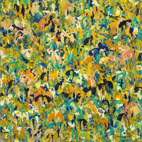 이영숙, 영원을 꿈꾸다 I, 91.0 X 91.0cm. Mixed on canvas. 2024