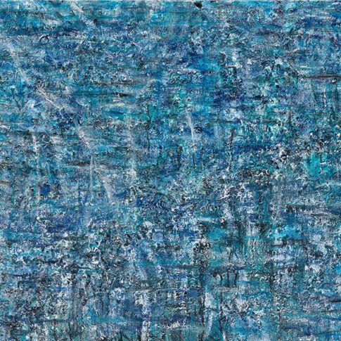 이영숙, 시간여행, 69.4 x145.5cm. Mixed on canvas. 2024