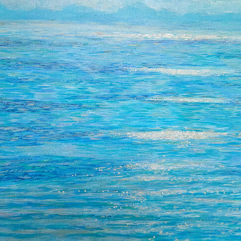 김영하, 무슬목, 53×33.4cm, acrylic on canvas, 2024