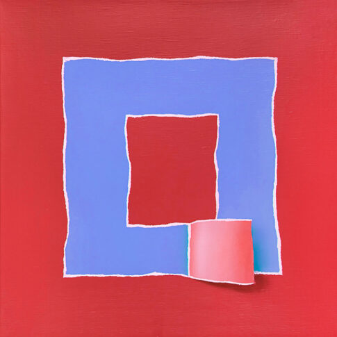 Boseong Kim, Hangeul(Mium Village), 60×72cm, acrylic on canvas, 2023