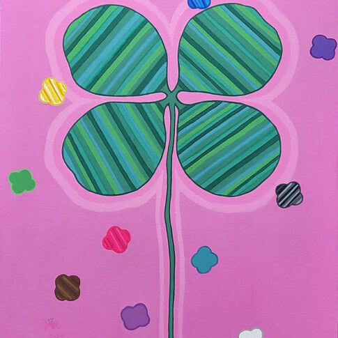 이영실, 모두에게로, 72.7x60.6cm, acrylic on canvas, 2024