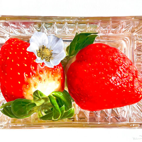 Hosung Kim, Exterior, 65.1×90.9cm, oil on canvas, 2023