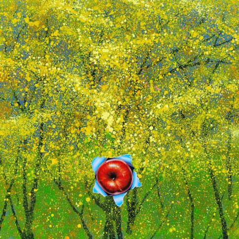 Bark Young Ho, Special Guest, 72.7cmx72.7cm, oil on canvas, 2024