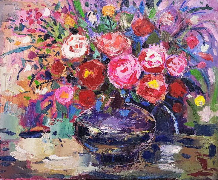 오유록, 여름, 40×45.3cm, oil on canvas, 2023