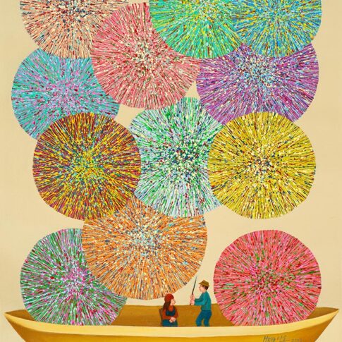 한남순, 축제, 91×72.8cm, acrylic on canvas, 2023