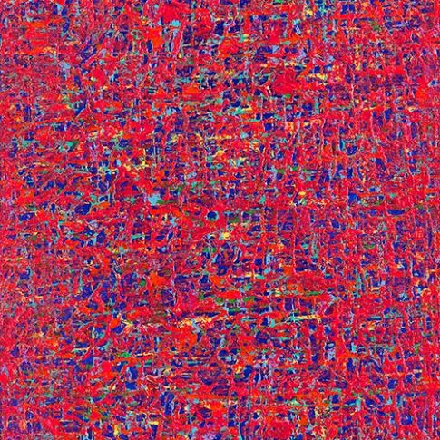 함영순, 봄빛, 80×40cm, acrylic on canvas, 2025