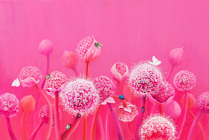 김옥순, My way, 90.9x60,6cm, Acrylic on canvas, 2025