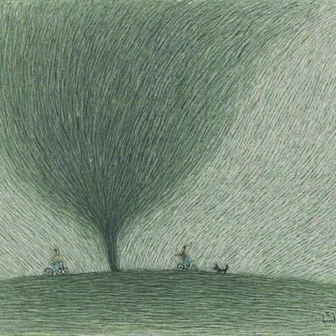 Hoguk Lee, Going on a picnic, 60.5x72.7cm, oil on canvas, 2025