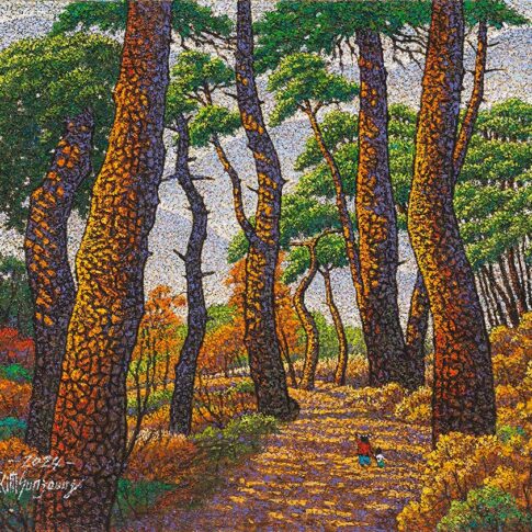 김선종, 길, 72.7×60.6cm, oil on canvas, 2024