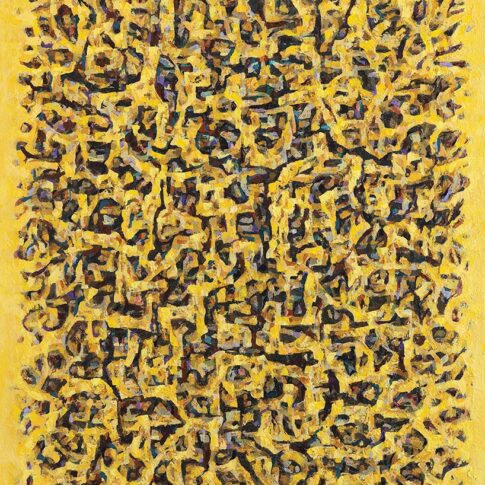 조용남, 시간을 담다, 162×130.3cm, mixed media on canvas, 2025