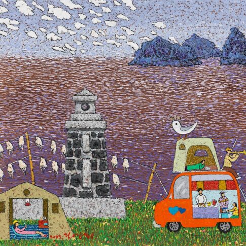 김영화, 제주의 추억, 53.0×41.0cm, oil on canvas, 2025