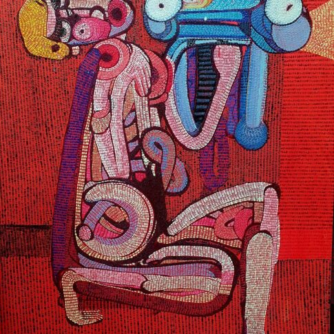 김미효, 바이럴 촬영, 116.8×91.0cm, oil on canvas, 2025