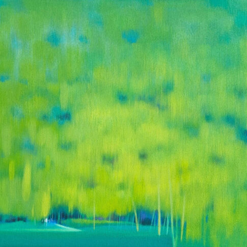 백승미, 시선이 머물다, 53×72.7cm, Mixed Media on canvas, 2025