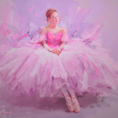 Gwangsub Oh, Rehearsal, 91.0×116.7cm, oil on canvas, 2025