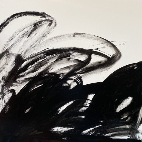 글로리아 케, Foundation, 100x100cm, Acrylic on canvas(Singapore)