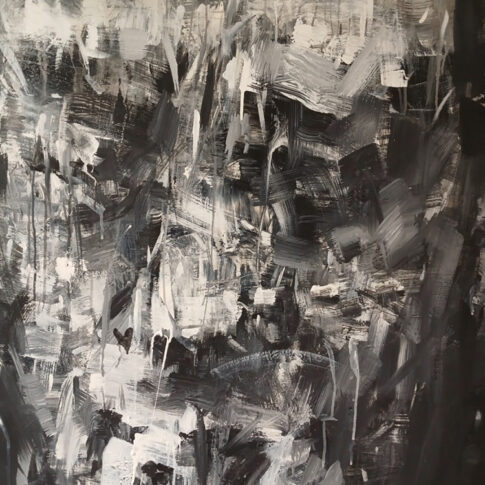 송동영, 존재의 흐름, 116.8 x 91cm, Mixed media on canvas, 2024