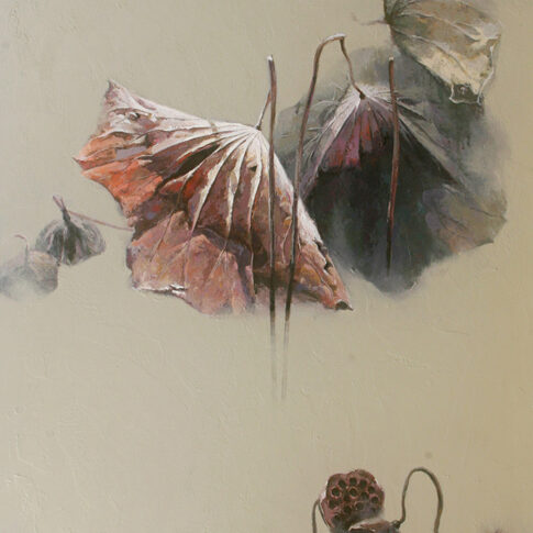 김원중, 속삭임, 116.8×80.3cm, acrylicn canvas, 2025