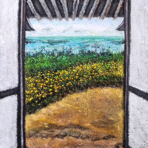 박은영, 경계, 53×33.4cm, oil on canvas, 2025