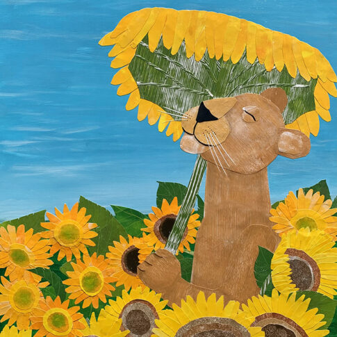 이은기, 너의 시간은 아름다워, 77×95cm, Mixed media, 2023