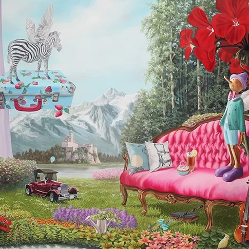 황제성, 노마드의 꿈, 90×72.7cm, oil on canvas, 2025