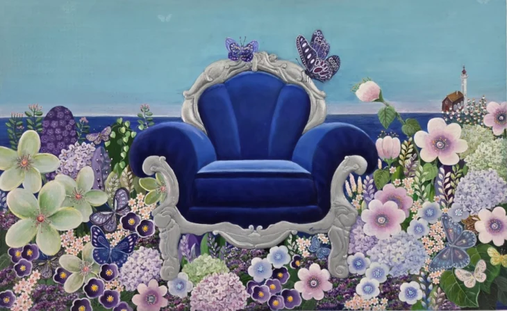 곽연주, 쉼, 130.3×80.3cm, mixed media, 2026