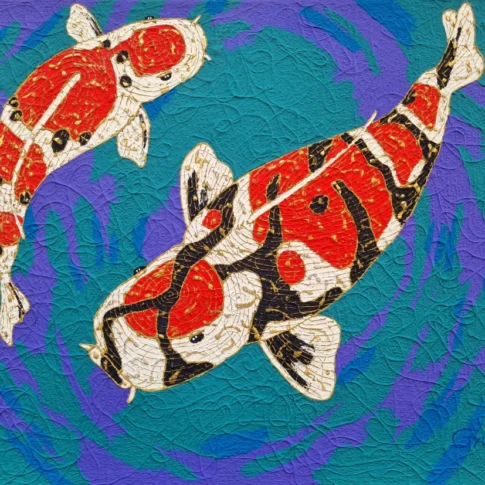 류미숙, 엄마의 정원, 25.6×16.0cm, acrylic on canvas, 2026