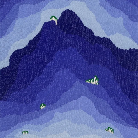 정소영, 축적된 시간, 72.7×60.6cm, oil on canvas, 2024