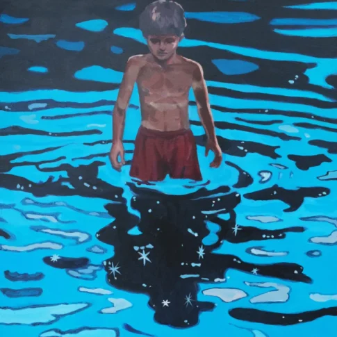 이인성, 빛나는 그림자, 90.9×72.7cm, acrylic on canvas, 2026