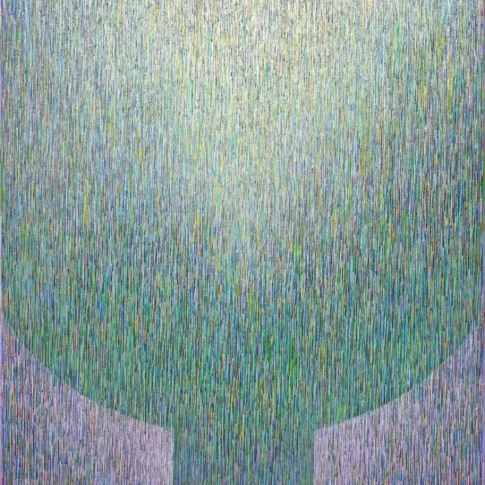 임혜영, 나의 숲 21, 91.0×72.7cm, oil on canvas, 2023