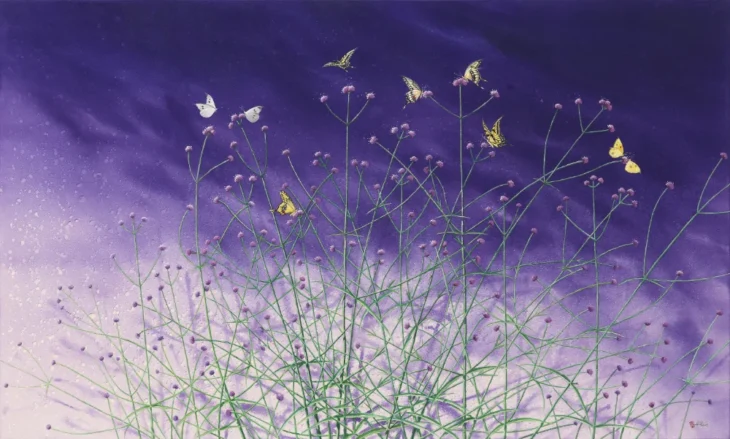 Bucheol Han, Breath, 97.0×162.0cm, acrylic and watercolor on Arches paper, 2026