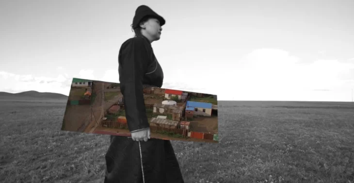 Bazarsad Lkhagva, From Circle to Square, 6 min 30 sec, video documentary, 2020