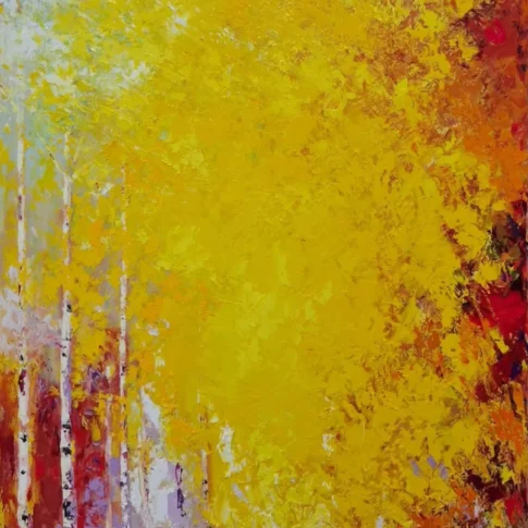 신선, 자작나무, 72.7×90.9cm, oil on canvas, 2026
